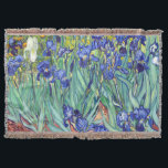 Vincent Van Gogh 1898 Irises Mysfilt<br><div class="desc">www.MandasMacabre.com</div>