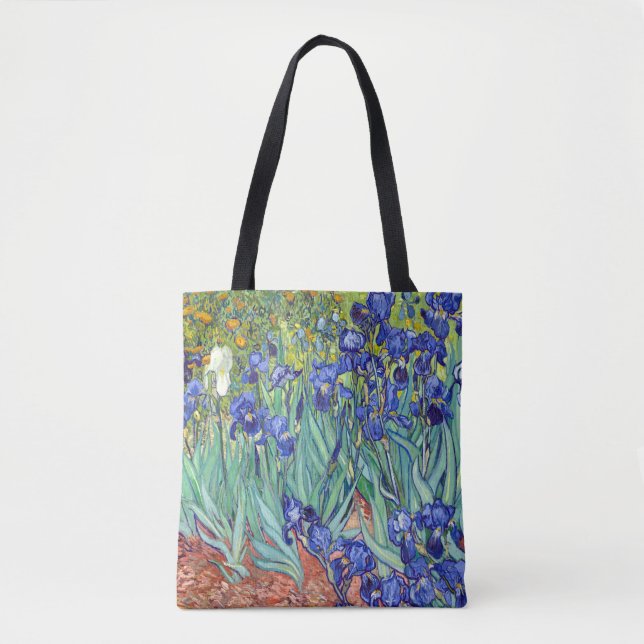 Vincent Van Gogh 1898 Irises Tygkasse (Framsida)