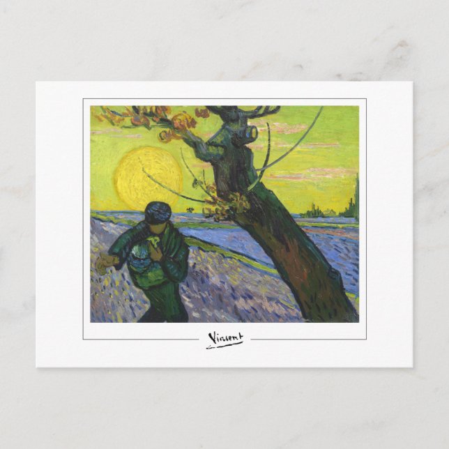 Vincent Van Gogh #18-3 - Finkonst Vykort (Framsida)
