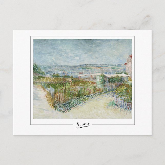 Vincent Van Gogh #21-3 - Finkonst Vykort (Framsida)