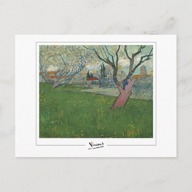 Vincent Van Gogh #24 - Fin konst Vykort (Framsida)