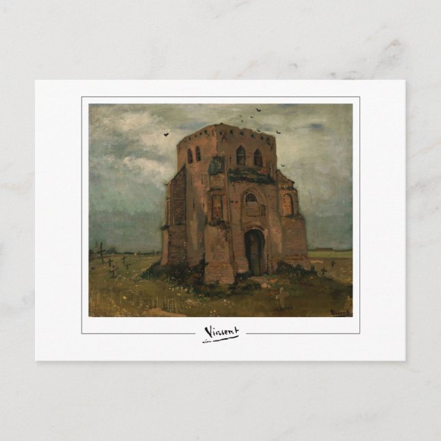 Vincent Van Gogh #28 - Finkonst Vykort (Framsida)