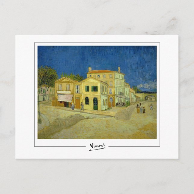 Vincent Van Gogh #34-3 - Finkonst Vykort (Framsida)