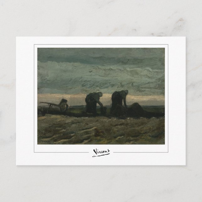 Vincent Van Gogh #37-3 - Finkonst Vykort (Framsida)
