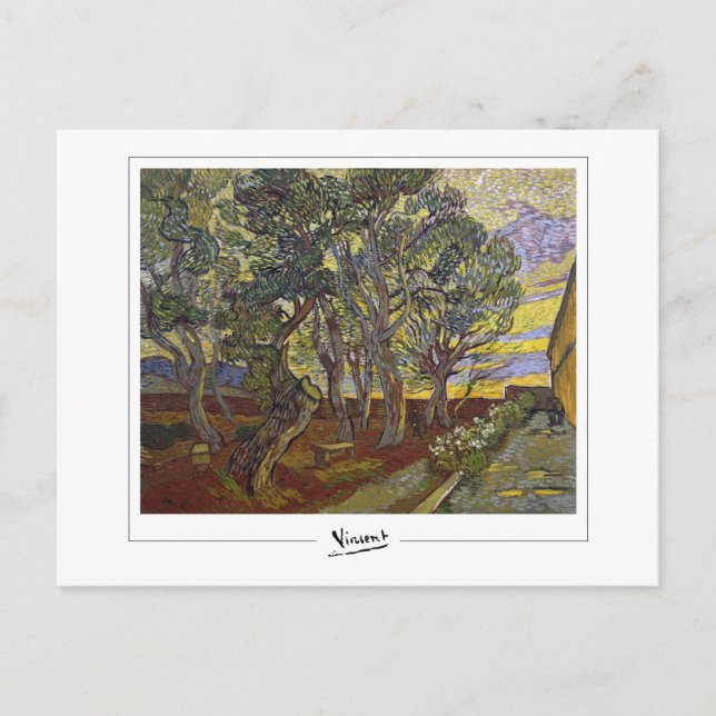 Vincent Van Gogh #39-3 - Finkonst Vykort (Framsida)