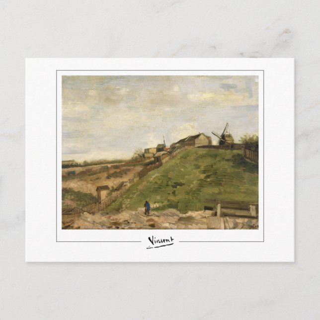 Vincent Van Gogh #39 - Finkonst Vykort (Framsida)