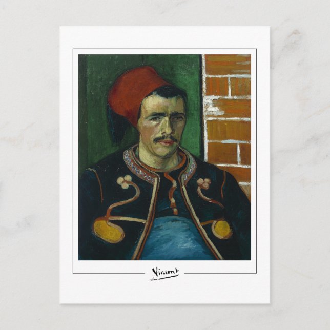 Vincent Van Gogh #40-3 - Finkonst Vykort (Framsida)