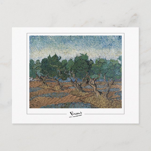 Vincent Van Gogh #42-2 - Finkonst Vykort (Framsida)
