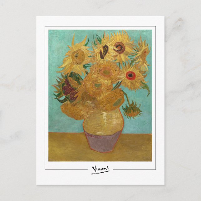 Vincent Van Gogh #45-2 - Finkonst Vykort (Framsida)