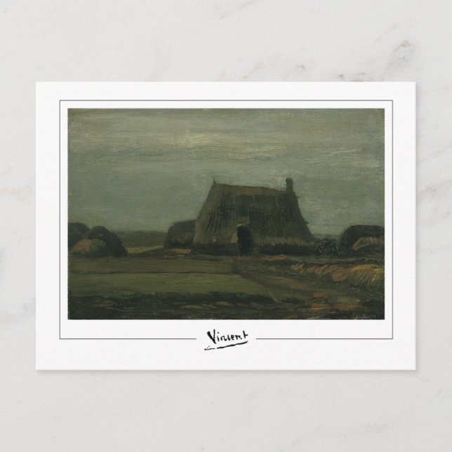 Vincent Van Gogh #46-2 - Finkonst Vykort (Framsida)