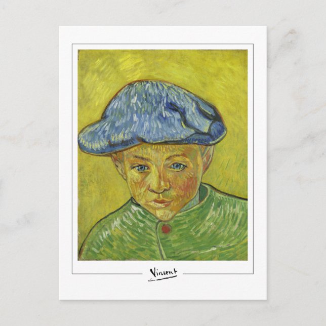 Vincent Van Gogh #4-2 - Finkonst Vykort (Framsida)