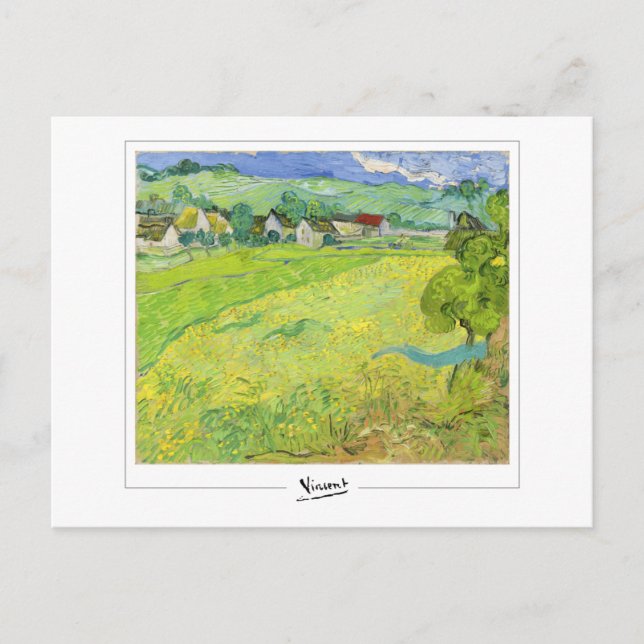 Vincent Van Gogh #50-2 - Finkonst Vykort (Framsida)