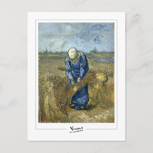 Vincent Van Gogh #50-3 - Finkonst Vykort (Framsida)