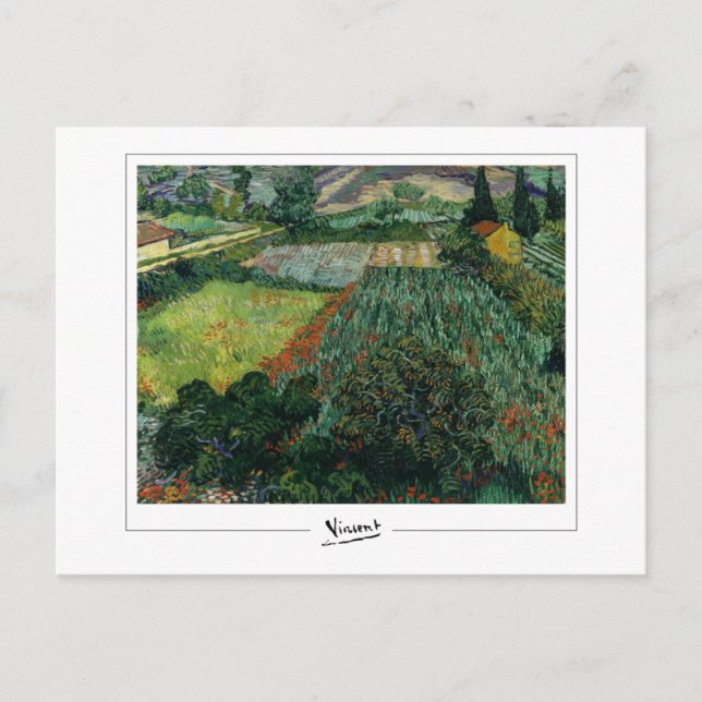 Vincent Van Gogh #55-2 - Finkonst Vykort (Framsida)