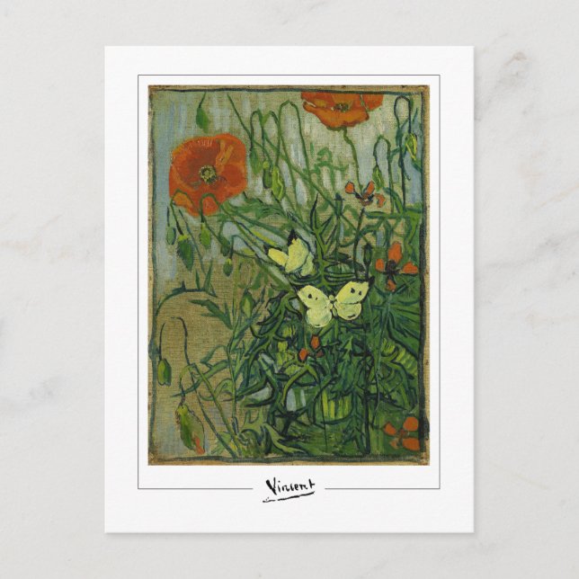 Vincent Van Gogh #8-2 - Finkonst Vykort (Framsida)