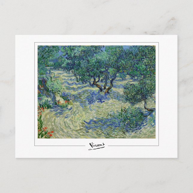 Vincent Van Gogh #8-3 - Finkonst Vykort (Framsida)