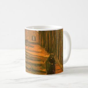 Vincent van Gogh - Allé med popplar på hösten Kaffemugg