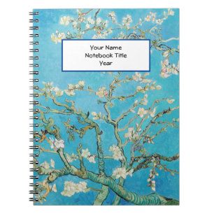 Vincent van Gogh - Almond Blommar Anteckningsbok