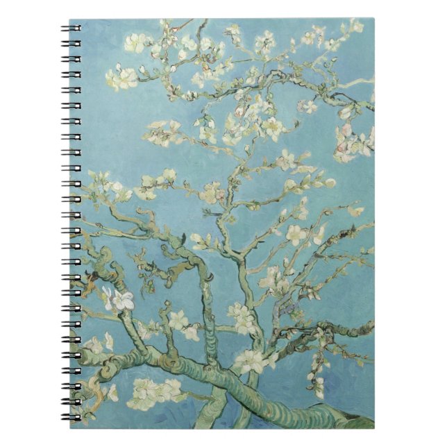 Vincent van Gogh - Almond blommar Anteckningsbok (Framsidan)