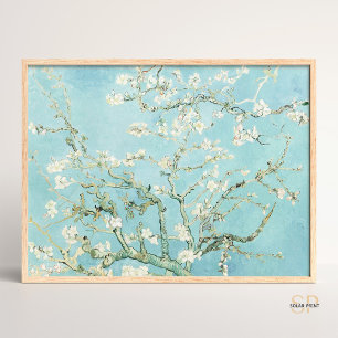 Vincent Van Gogh Almond Blommar Art Print Vintage Poster
