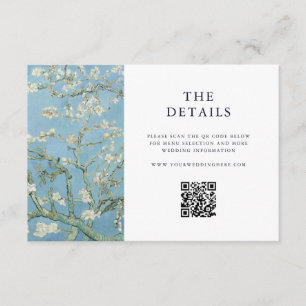 Vincent Van Gogh Almond Blommar Blommigt Bröllop Tilläggskort