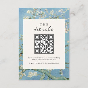 Vincent Van Gogh Almond Blommar Blommigt Bröllop Tilläggskort