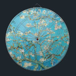 Vincent van Gogh - Almond Blommar Darttavla<br><div class="desc">Almond Blommar / Grenar with Almond Blommar - Vincent van Gogh,  Oil on Canvas,  1890</div>