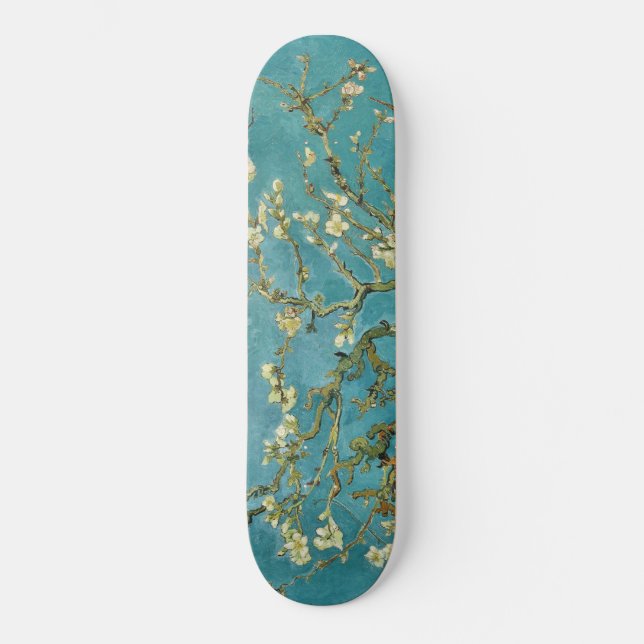 Vincent van Gogh Almond Blommar GalleryHD Fine Art Mini Skateboard Bräda 18,5 Cm (Framsida)