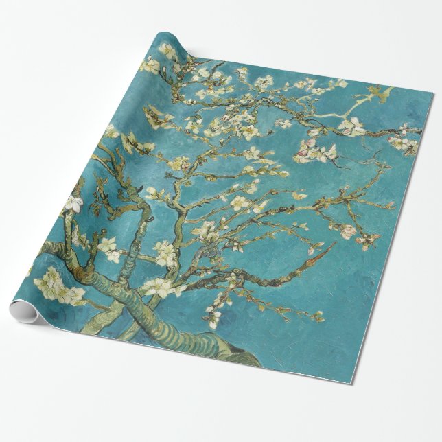 Vincent van Gogh Almond Blommar GalleryHD Presentpapper (Utrullad)