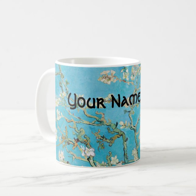 Vincent van Gogh - Almond Blommar Kaffemugg (Framsida vänster)