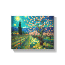 Vincent van Gogh Almond Blommar Ligcape View