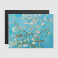 Vincent van Gogh - Almond Blommar Magnetic Card