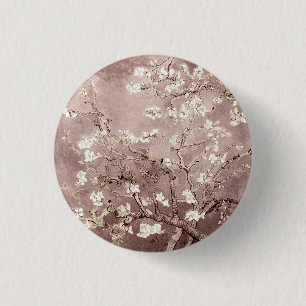 Vincent Van Gogh Almond Blommars Beige Taupe Knapp