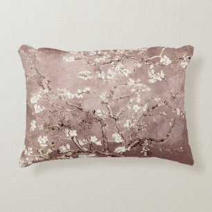 Vincent Van Gogh Almond Blommars Beige Taupe Prydnadskudde