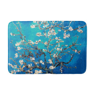 Vincent Van Gogh Almond Blommars Bright Turquise Badrumsmatta