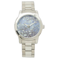 Vincent Van Gogh Almond Blommars Grått Blue WAtch