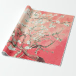 Vincent Van Gogh Almond Blommars Pinky Peach Presentpapper<br><div class="desc">Fira dina speciella tillfällen med Vincent Van Gogh's Almond-Blommars fantastiska skönhet. Vår Peachy Rosa/Pinkish Peach Almond Blommars Gifts är perfektens symboliska för uppskattning av dina bröllopsfest-, babydusch- eller vår party gäster. Varje gåva visar den koniska teckningen mot en bakgrund av mjuka, ömtåliga rosor, skapar dem en trevlig påminnelse om vår...</div>