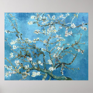 VINCENT VAN GOGH - ALMOND BLOMMARS POSTER