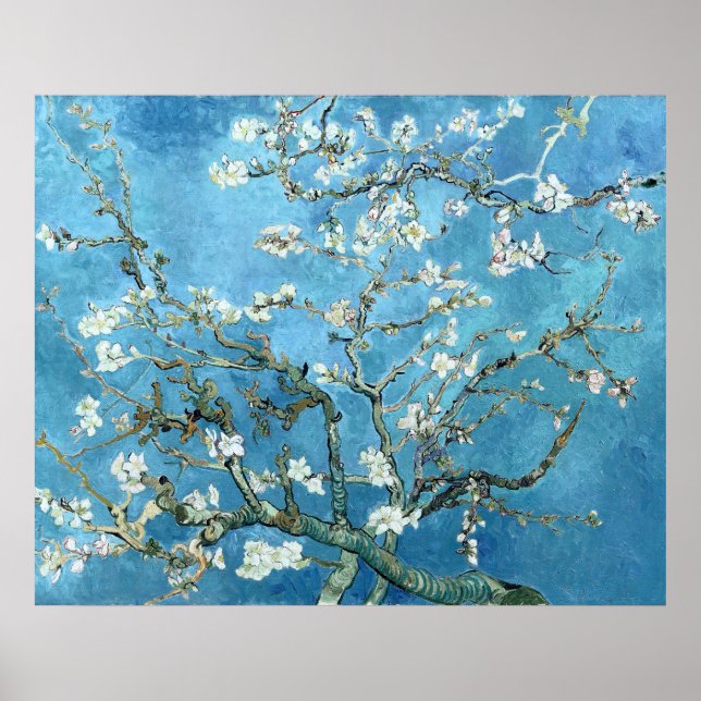 VINCENT VAN GOGH - ALMOND BLOMMARS POSTER (Framsidan)