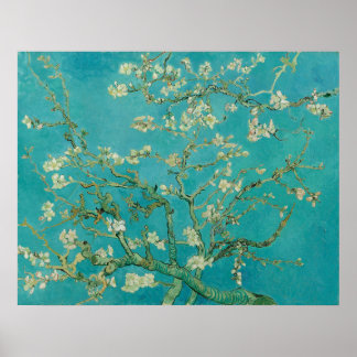 Vincent van Gogh Almond Blommars Poster