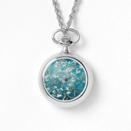 Vincent Van Gogh Almond Blommars Teal Watch Armbandsur
