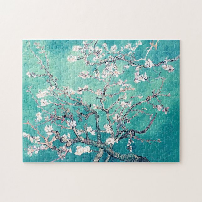 Vincent Van Gogh Almond Blommars Turkvoise Pussel (Horisontell)