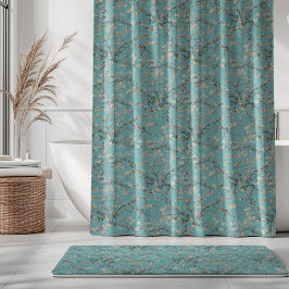 Vincent Van Gogh Almond Blossom on Robin Egg Blue