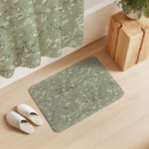 Vincent Van Gogh Almond Blossom on Sage Green