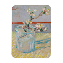 Vincent van Gogh - Almond Gren i ett glas Magnet