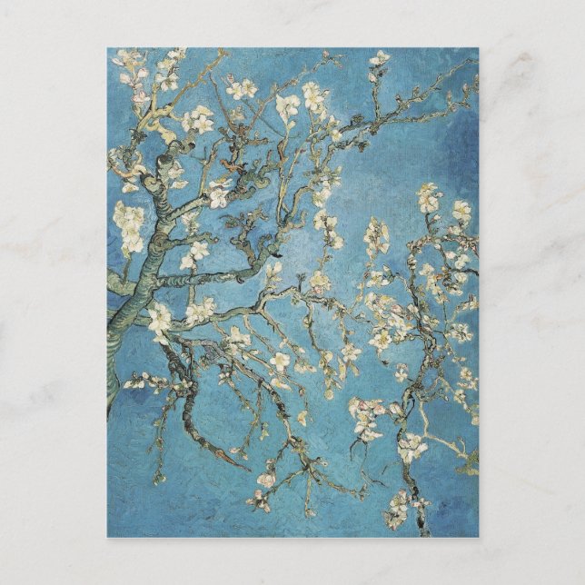 Vincent van Gogh | Almond grenar i blomning, 1890 Vykort (Framsida)