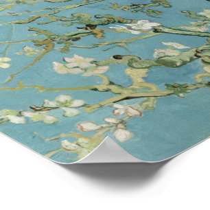 Vincent van Gogh - Almond träd i blommarna Poster