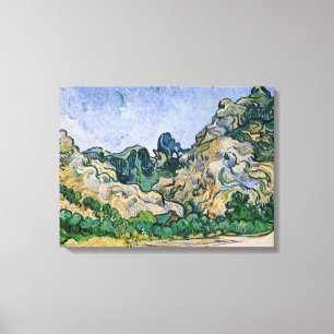 Vincent Van Gogh Alpillesen, 1889 Canvastryck