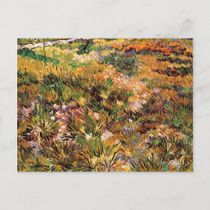 Vincent Van Gogh - Äng i trädgården Fine Art Vykort