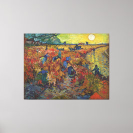 Vincent van Gogh är Red Vineyard Canvastryck